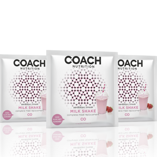 Coach Nutrition Shake MILKSHAKE Aardbei
