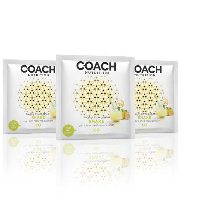 Coach Nutrition Shake zakjes Limoen Citroen